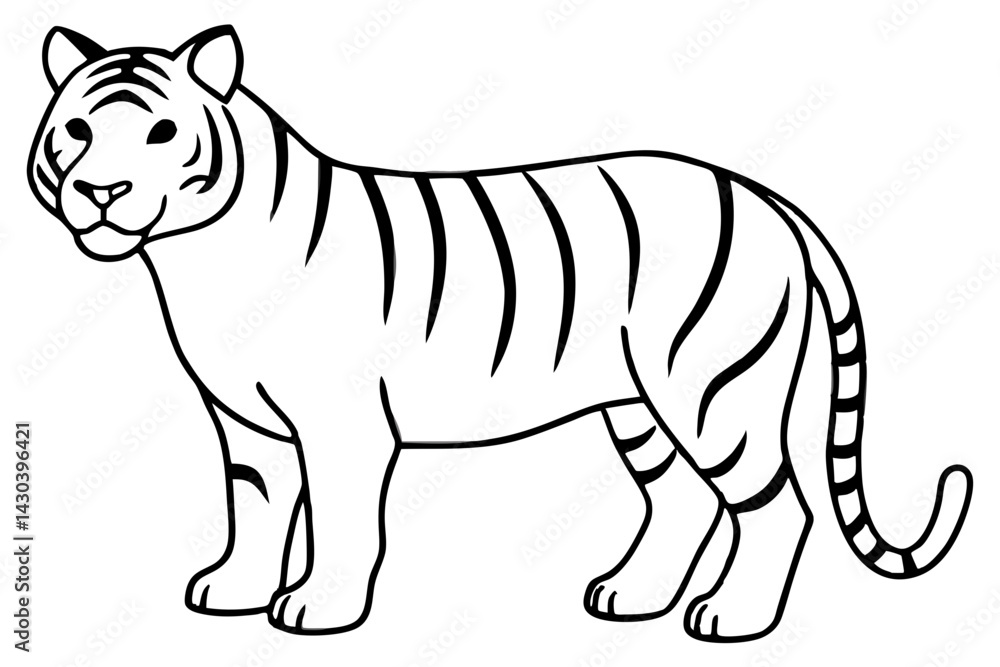 Wild Tiger Ink Art Wild Tiger Ink Art