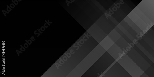 Black abstract background. Elegant dark diagonal shape element modern