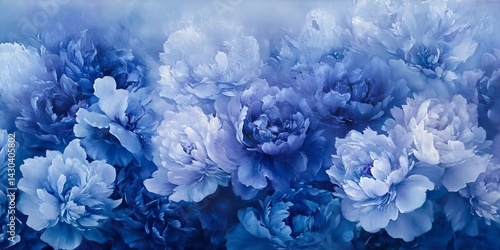 Wallpaper Mural blue water background Torontodigital.ca