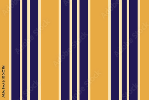 Elegant vertical stripes in mustard yellow and navy blue create a sophisticated and timeless pattern.