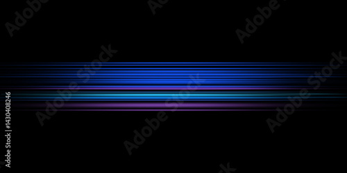 Obraz na płótnie Led Light. Abstract effect. Future tech. Digital signal. .Shine grid. Modern big data. Neon colorful flare w salonie