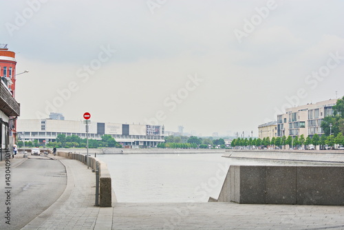 view of the city of moscow russia