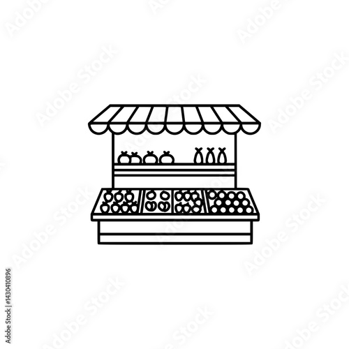 Market Stall Icon