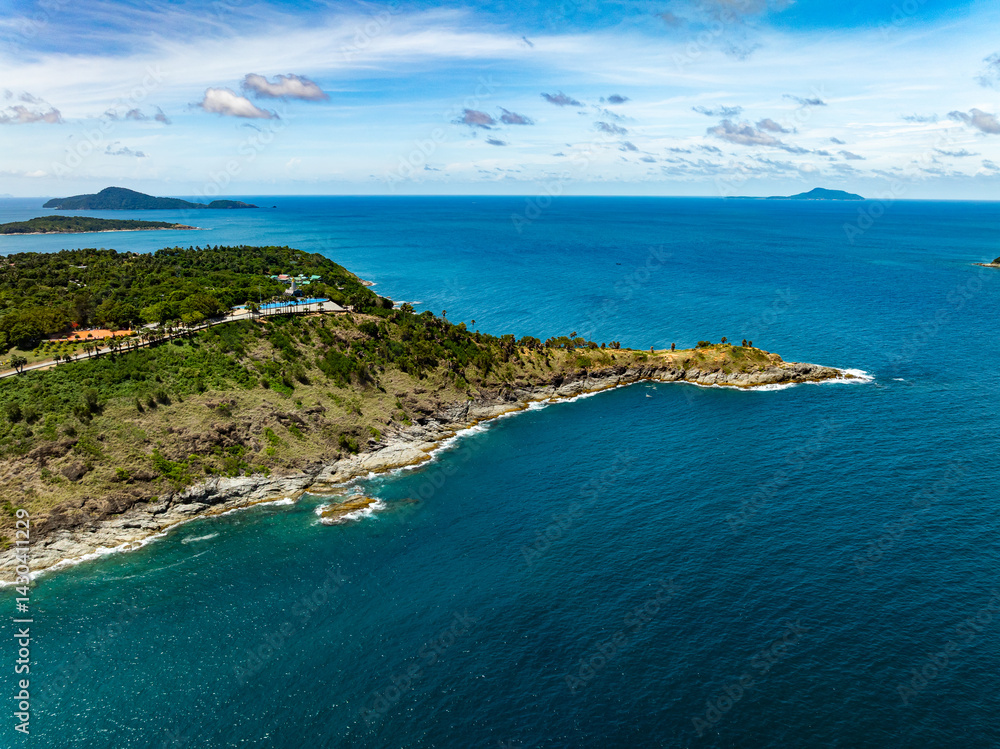 Aerial view beautiful sea surface nature background,Amazing waves texture ocean with clouds Aerial view beautiful sea surface nature background,Amazing waves texture ocean with clouds