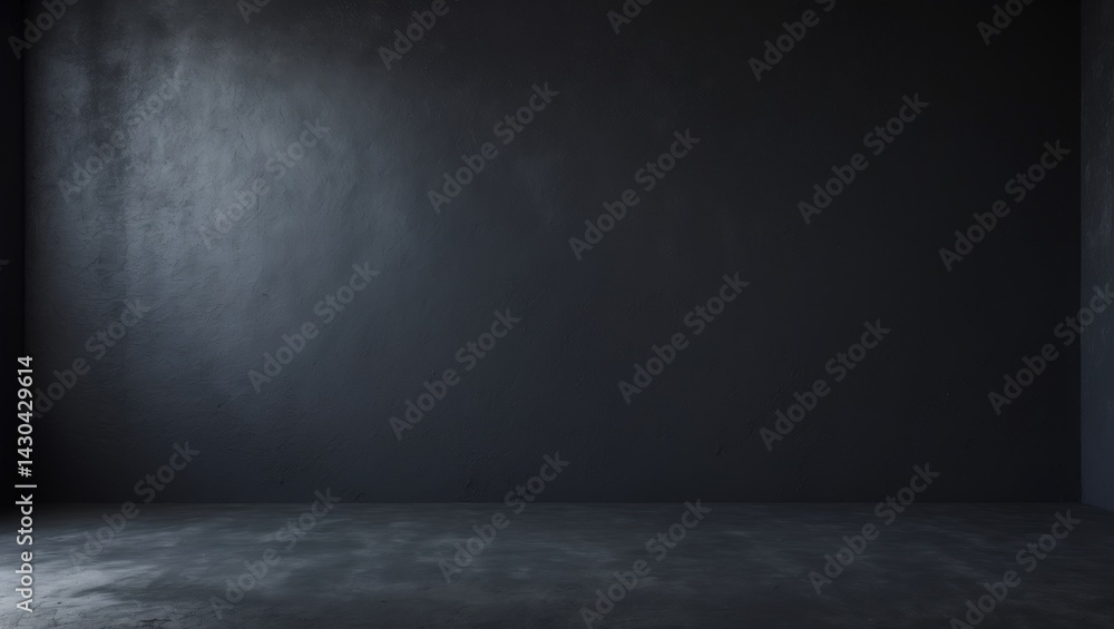 Black textured wall with dark grainy paint background Black textured wall with dark grainy paint background