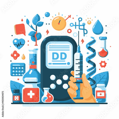 day, diabetes, world, health, awareness, concept, disease, diabetic, background, care, ribbon, medical, prevention, international, glucose, treatment, insulin, blue, symbol, support, campaign, illness