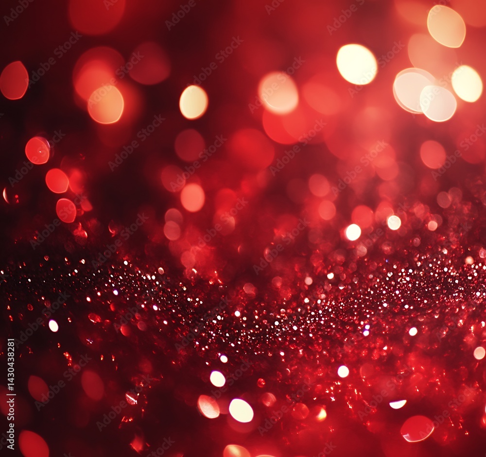 Red bokeh background Red bokeh background