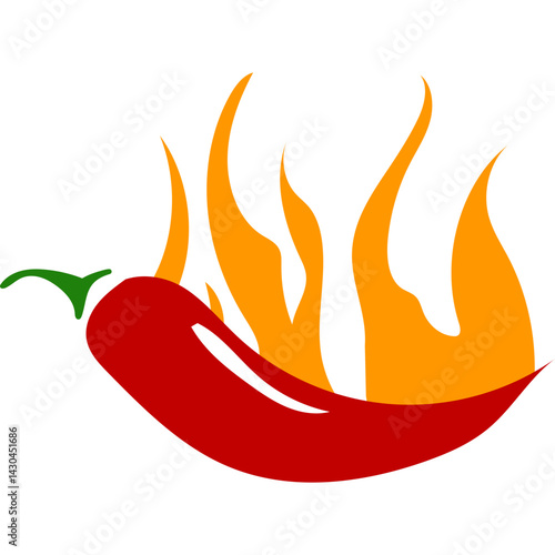 Flaming Chili Icon