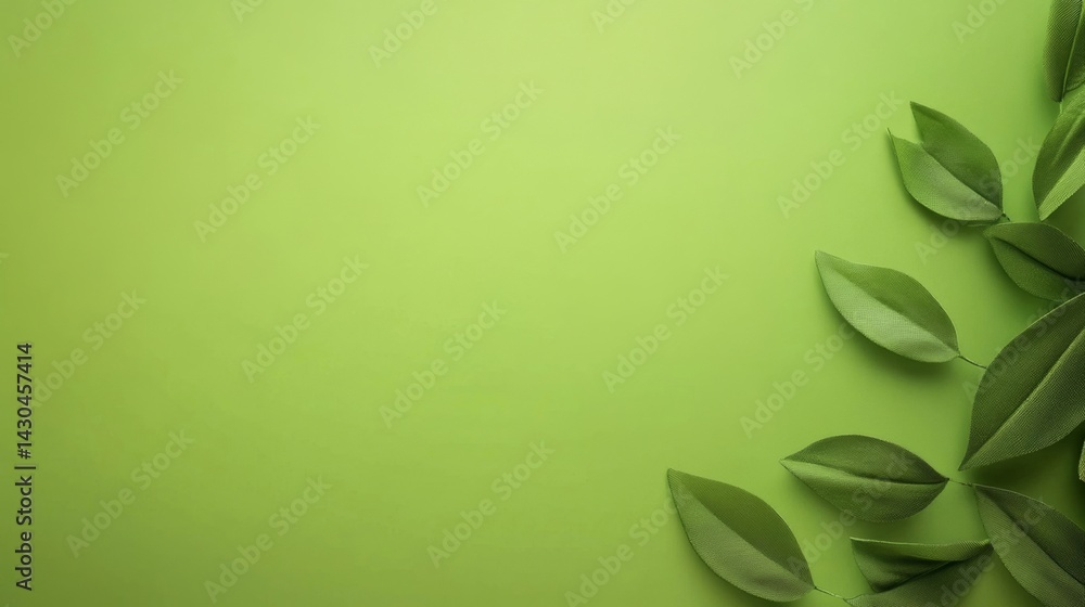 Fototapeta premium green leaves background