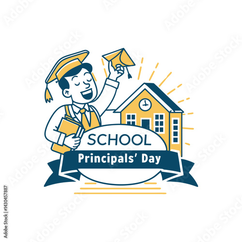 School Principals’ Day vector 