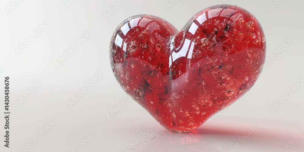 two red hearts two red hearts