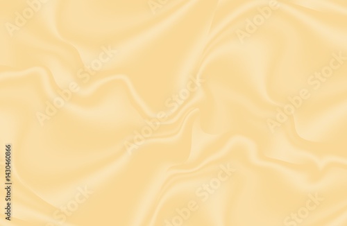 Abstract seamless illustration of luxury golden fabric blur background.