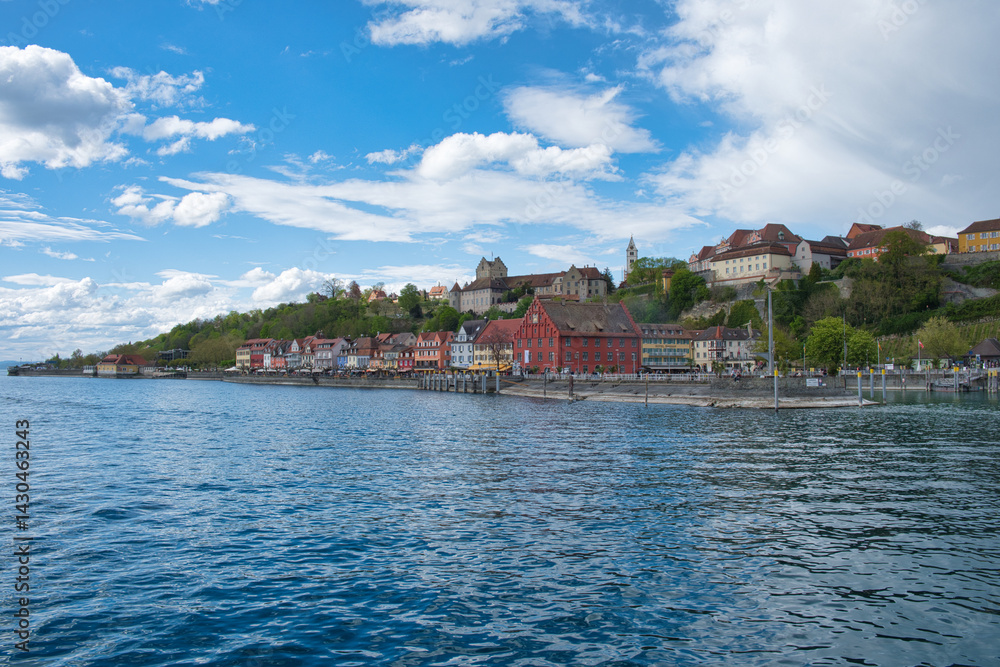 Blick auf Meersburg am Bodensee