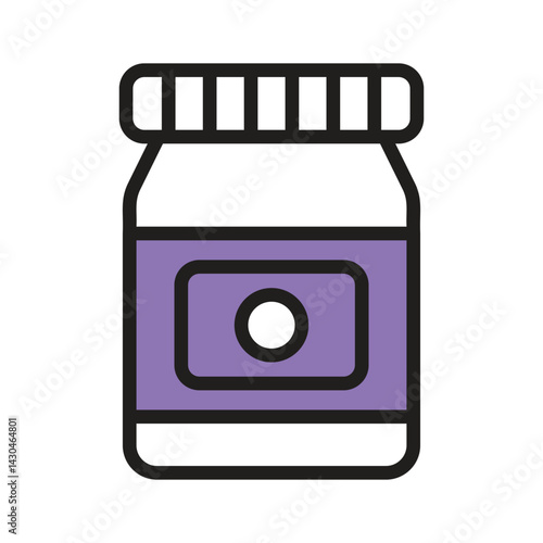 Get this amazing line icon of jam jar