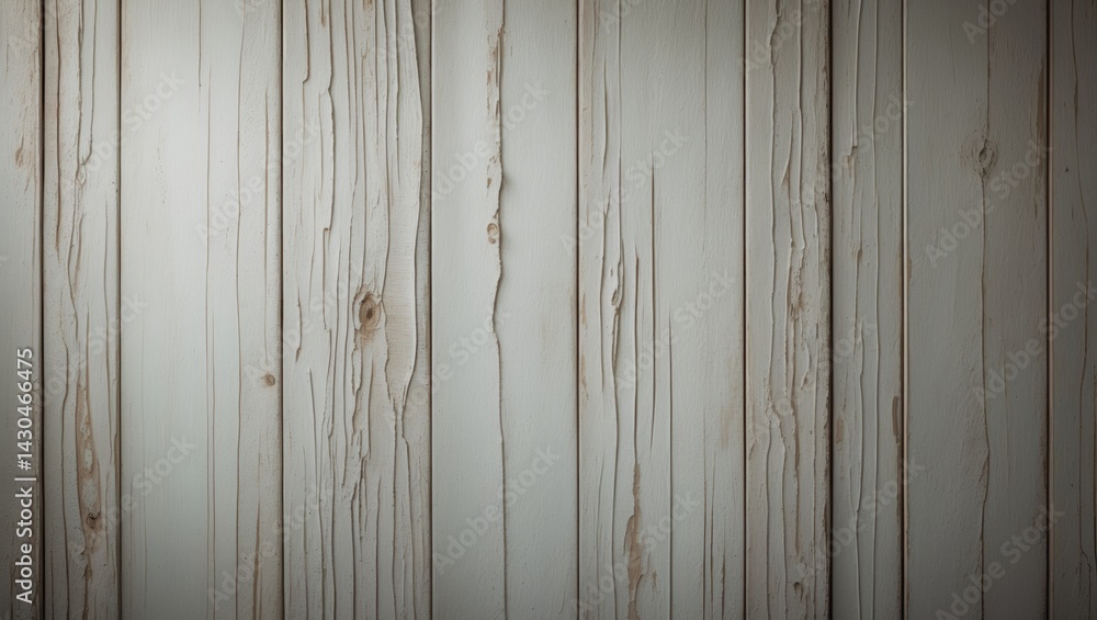 Background of wooden texture. Weathered wood with chipped paint. Distinct vertical patterns. Ideal for text or design