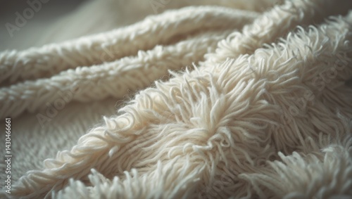 Obraz na płótnie Texture background of wool plush fleece fur fabric w salonie