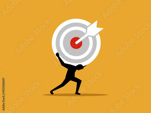 Mission, Businessman tries to carry the burden of the goal
