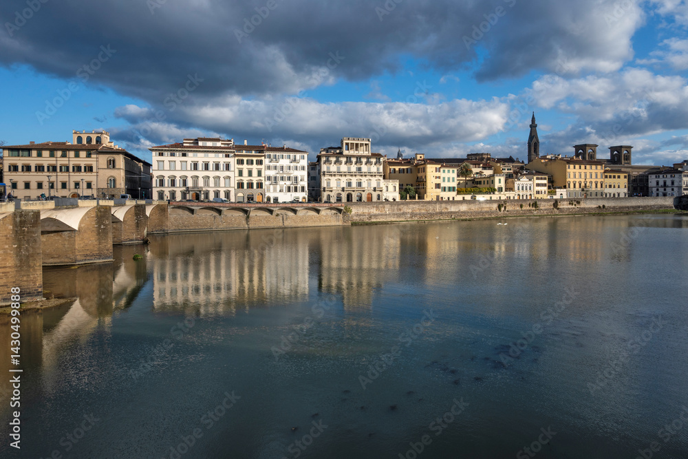 Fototapeta premium The Old Town of city of Florence, Tuscany Region, Italy