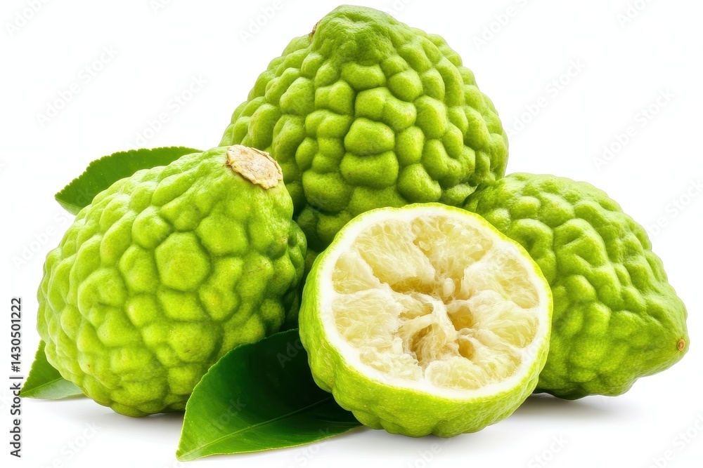 Fototapeta premium Fresh bergamot fruits