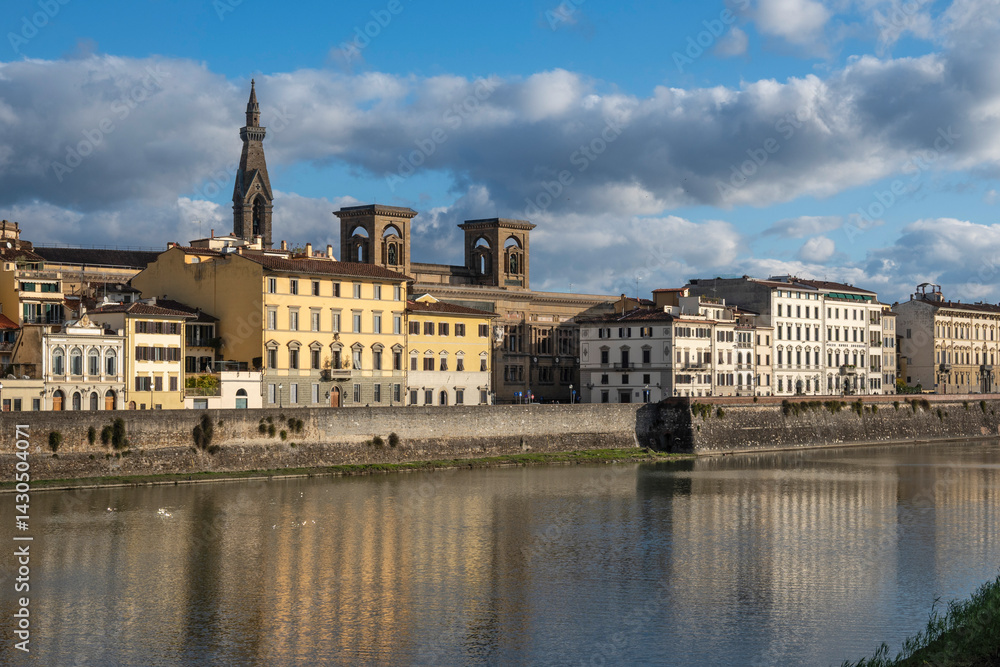 The Old Town of city of Florence, Tuscany Region, Italy