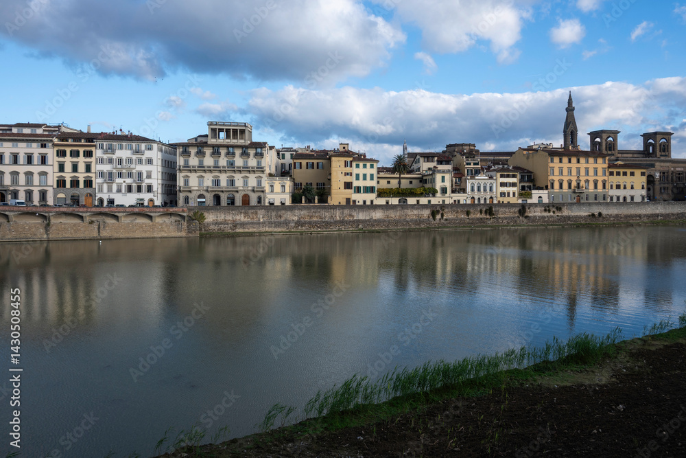The Old Town of city of Florence, Tuscany Region, Italy
