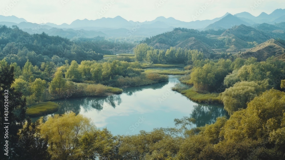 Fototapeta premium autumn in the mountains