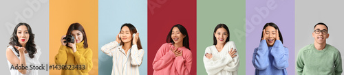 Group of young Asian people...
