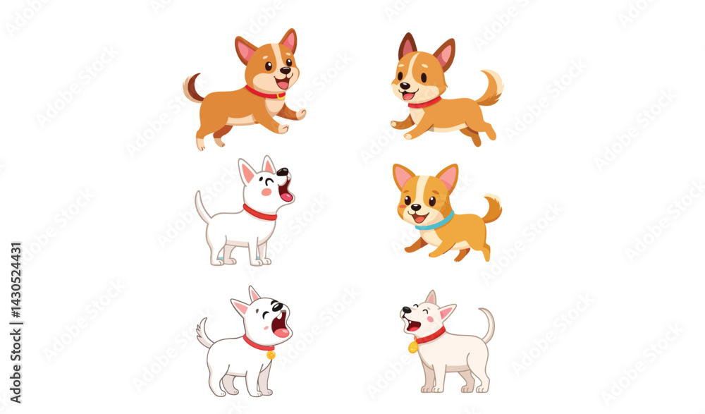 set of dog set of dog