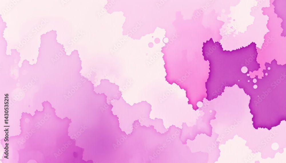 Fototapeta premium Abstract Watercolor Blots (1)