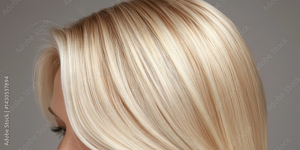 Fototapeta premium long hair style