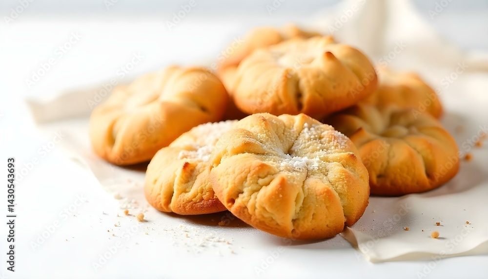cantuccini cookies on white background cantuccini cookies on white background