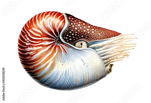 nautilus different from a squid