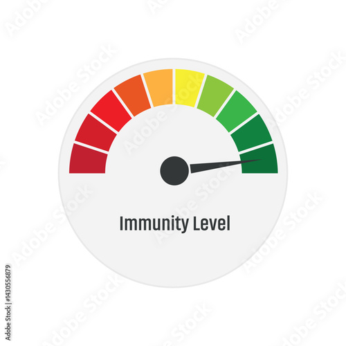 immune system icon on white background	