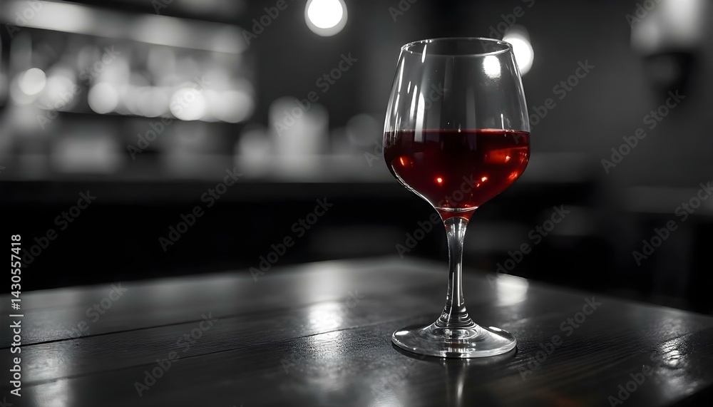 Glass of red wine Glass of red wine