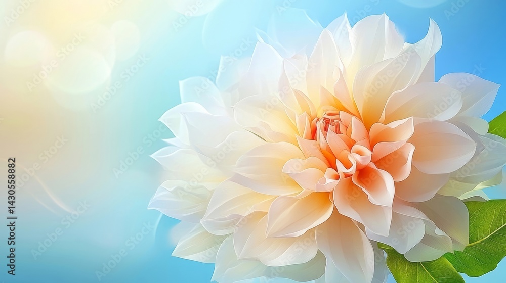 Obraz premium abstract flower background