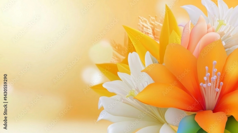 Fototapeta premium yellow flower