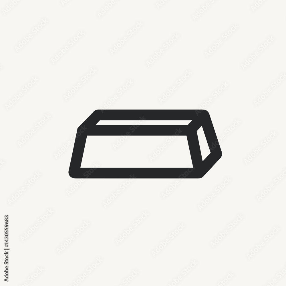Gold Bar Icon in Black Outline for Finance Blogs, Precious Metals Websites, Investment Education, Wealth Management Resources, and Bullion Market Articles Gold Bar Icon in Black Outline for Finance Blogs, Precious Metals Websites, Investment Education, Wealth Management Resources, and Bullion Market Articles