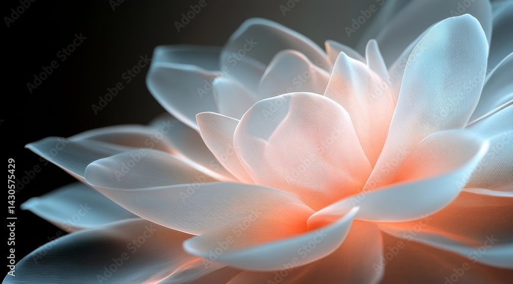 orange flower on black orange flower on black