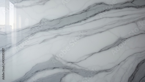 Wallpaper Mural Natural marble design texture. Shiny slab marble surface for digital wall and floor tiles. Rustic matte marble finish. Torontodigital.ca