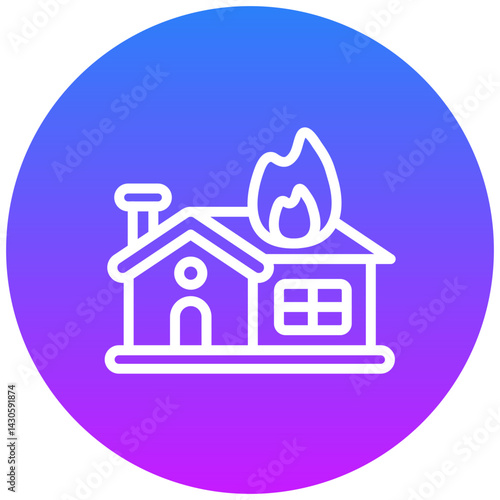 House Fire Icon