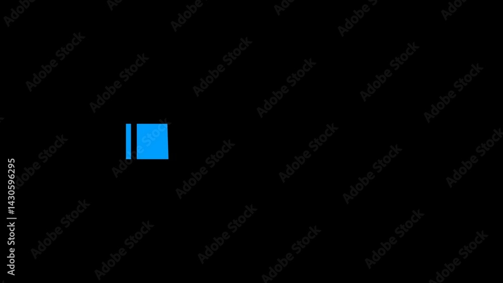 Flat Lower Third Title Animation for Broadcast. Minimal lower third animation featuring flat shapes sliding in. Designed for broadcast, interviews, or informative digital content.alpha channel 4k Flat Lower Third Title Animation for Broadcast. Minimal lower third animation featuring flat shapes sliding in. Designed for broadcast, interviews, or informative digital content.alpha channel 4k