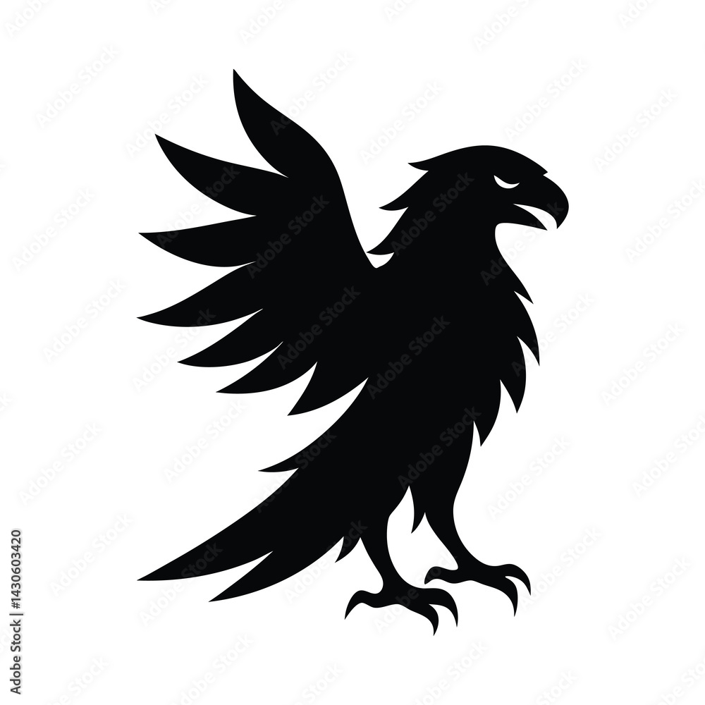 Obraz premium eagle vector illustration
