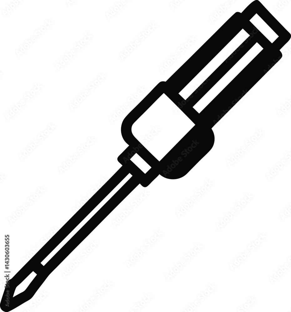 Obraz premium screwdriver isolated on white background