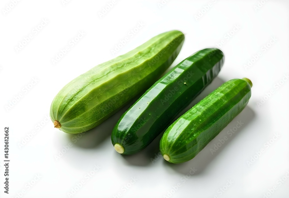 Cucumber isolated on white background Cucumber isolated on white background