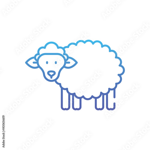 Sheep  Vector icon