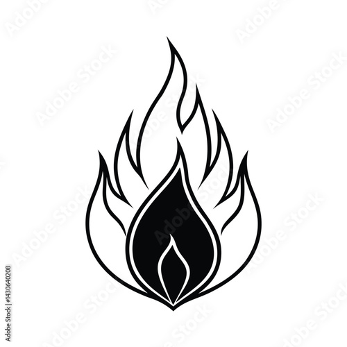 corrupted flame