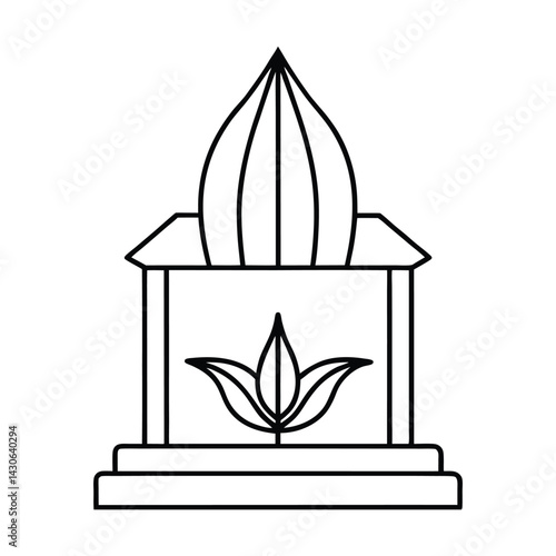 corpse flower shrine