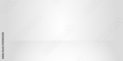 Abstract white and gray studio background simple art design modern