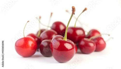 Wallpaper Mural Cherries isolated on white background Torontodigital.ca