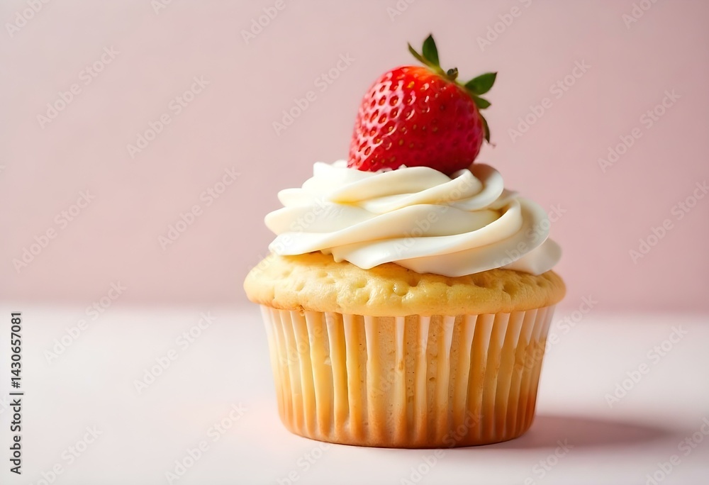 Cupcake on a white background Cupcake on a white background